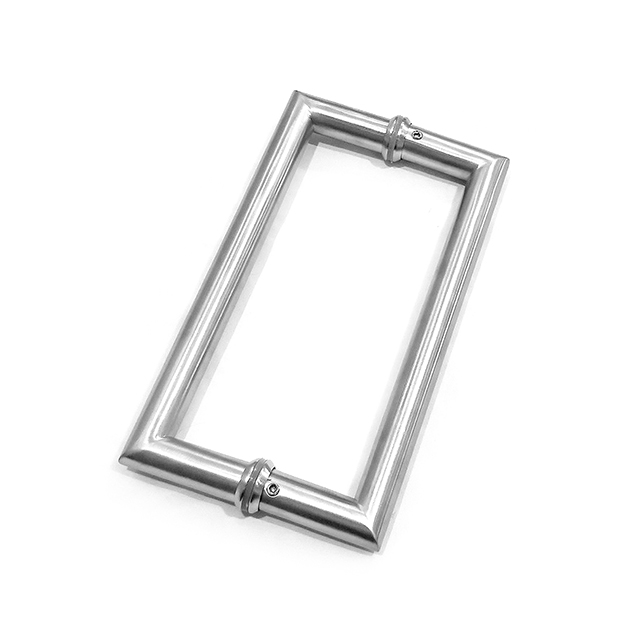 Manija de puerta de vidrio de acero inoxidable al por mayor (01-115)